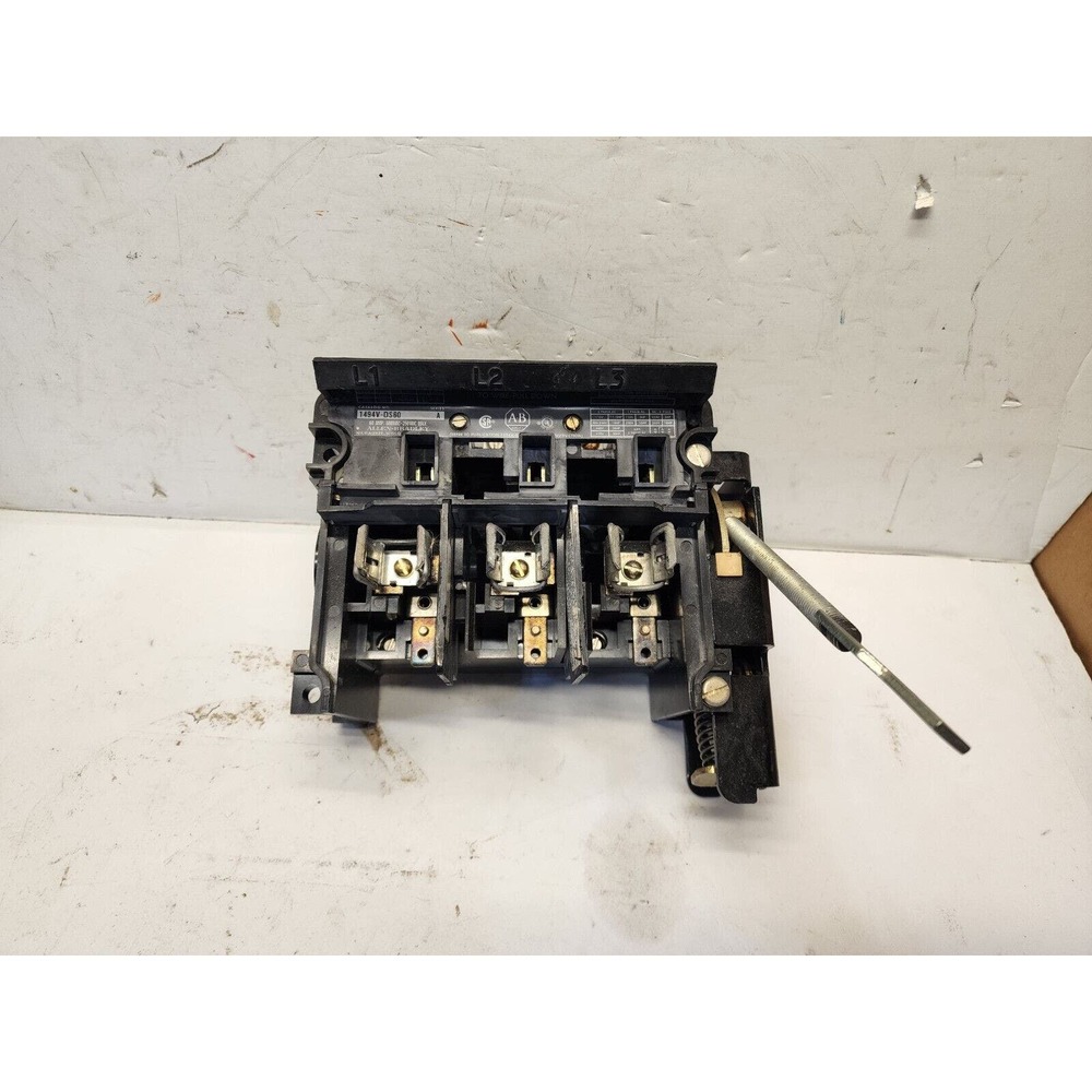 AB Allen-Bradley 1494V-DS60 Line Terminal Guard Disconnect Switch